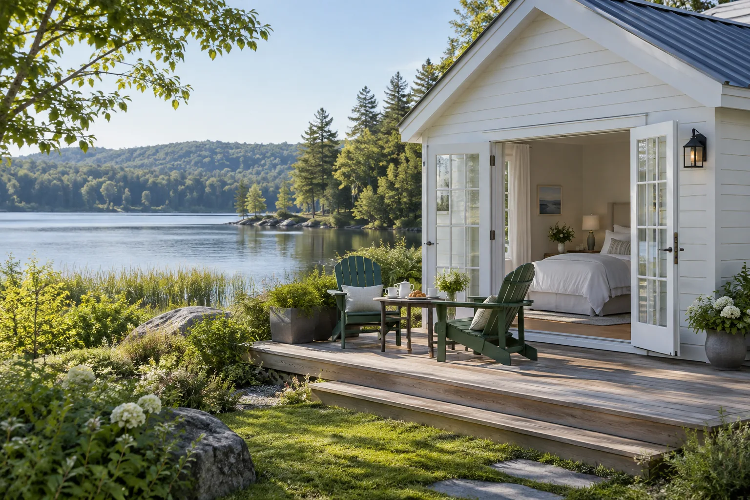 Deine Unterkunft: Das kleine Haus am See